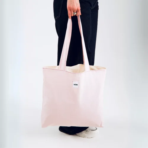 Tote Bag THEANA M – "Sunrise Pink"