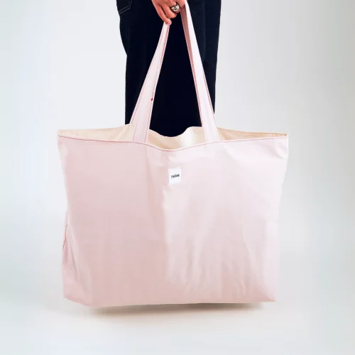 Tote Bag THEANA XL – "Sunrise Pink"