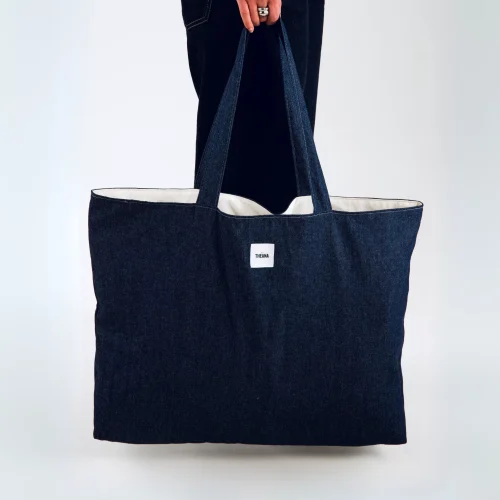 Tote Bag THEANA XL – "Take Off Denim"