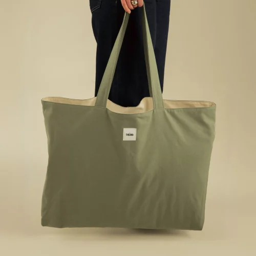 Tote Bag THEANA XL – "Garden Haze"