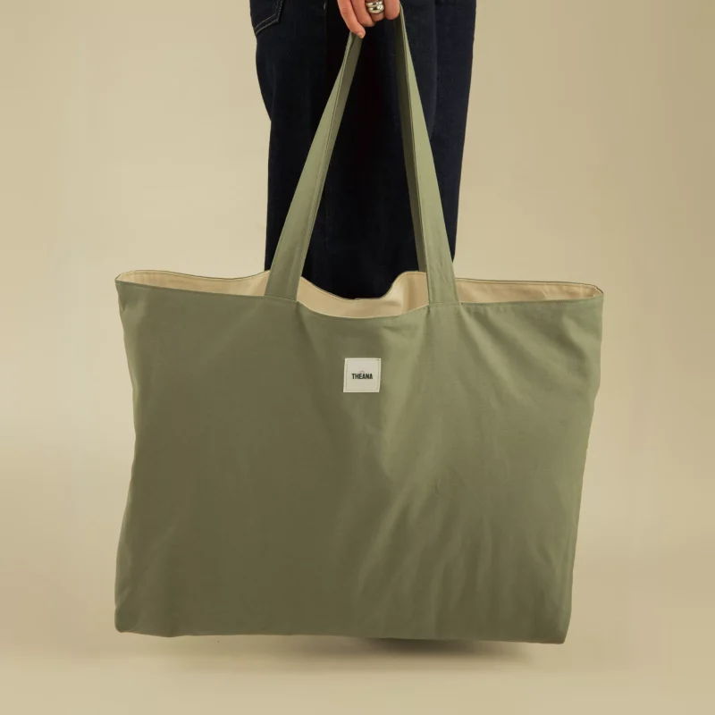 Tote Bag THEANA XL – "Garden Haze"