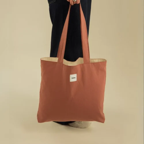 Tote Bag THEANA M – "Serenity Sepia"