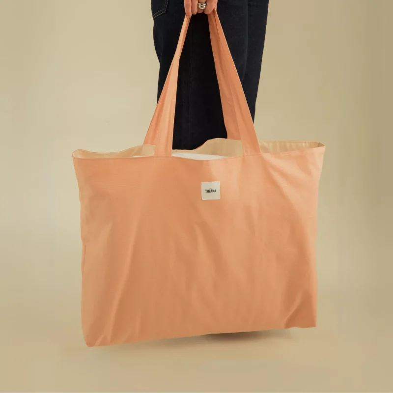 Tote Bag THEANA XL – "Amber Bloom"
