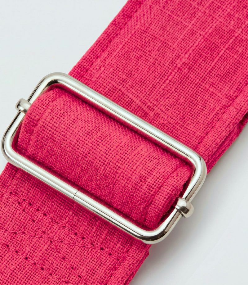 Anse réglable mini sac framboise THEANA