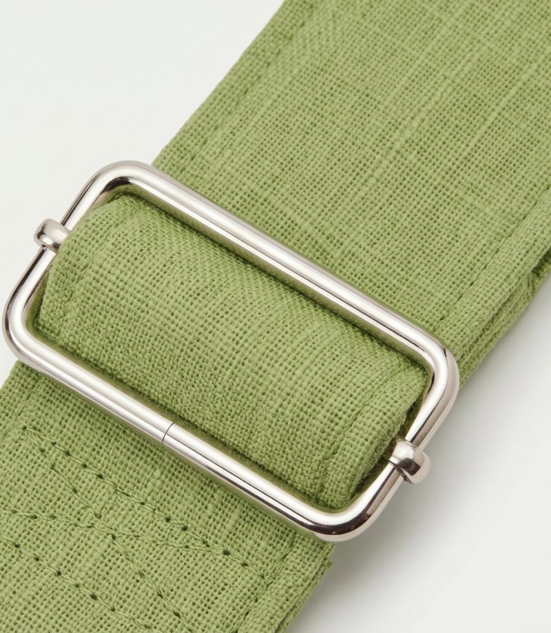 Anse réglable mini sac vert THEANA