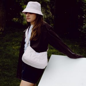BLUSH CREAM bandoulière – THEANA Mini sac bandoulière rose poudré THEANA