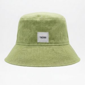 MATCHA – THEANA Bob vert en ramie et coton THEANA – fabrication française