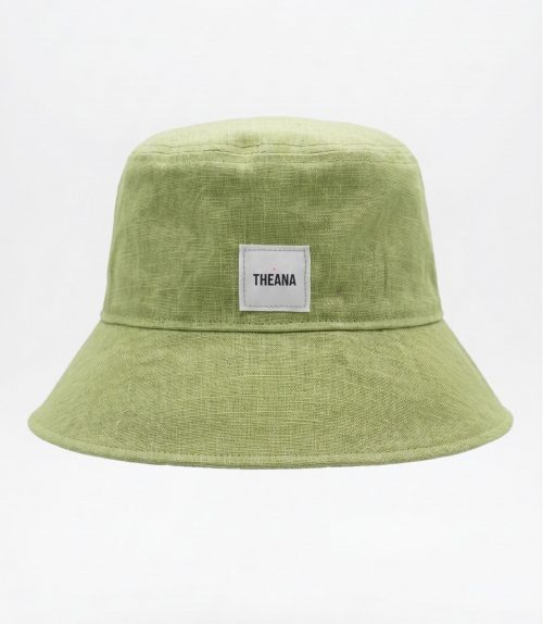 MATCHA – THEANA Bob vert en ramie et coton THEANA – fabrication française