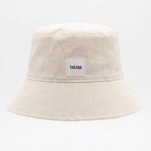 MILK LIGHT - THEANA Bob blanc en ramie et coton THEANA – fabrication française